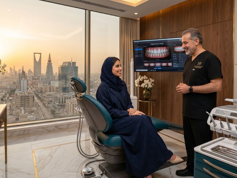 Modern dental clinic showcase