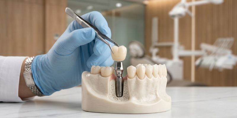 Dental implants — titanium implant procedure