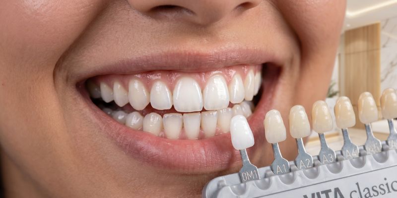 Teeth whitening — professional whitening treatment